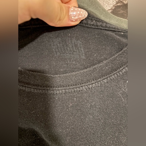 Black Pac-Man Graphic T-Shirt LARGE - Picture 3 of 4